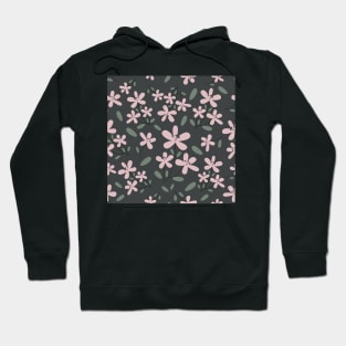 DITSY FLORALS IN GRAY BACKGROUND Hoodie